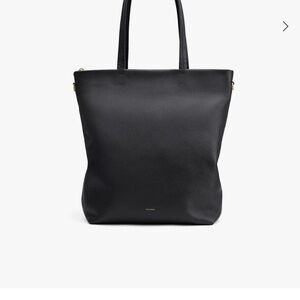 Cuyana Tall Easy Zipper Tote - Black